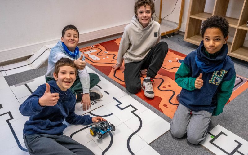 équipe 123 codage robocup