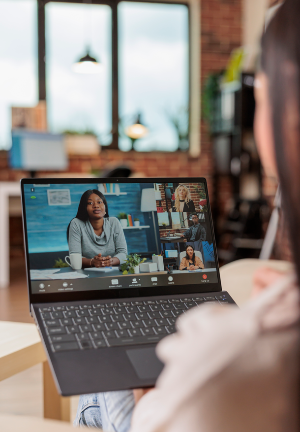 Webinaire en visioconférence